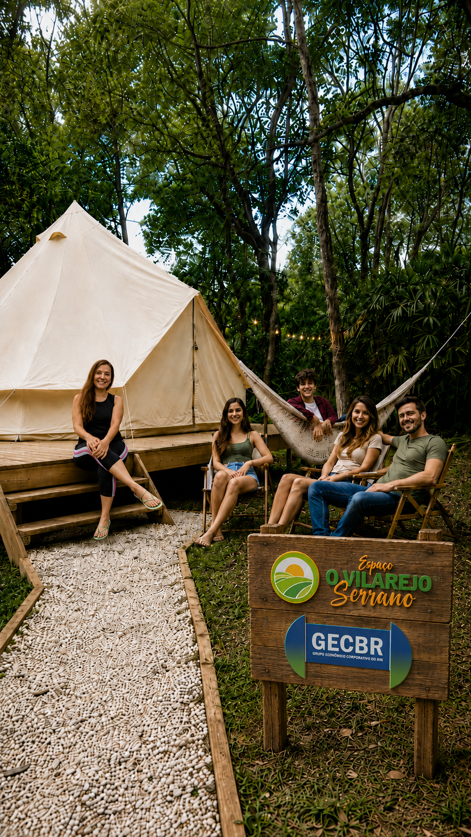 Tenda Sino - Espaço O Vilarejo Serrano